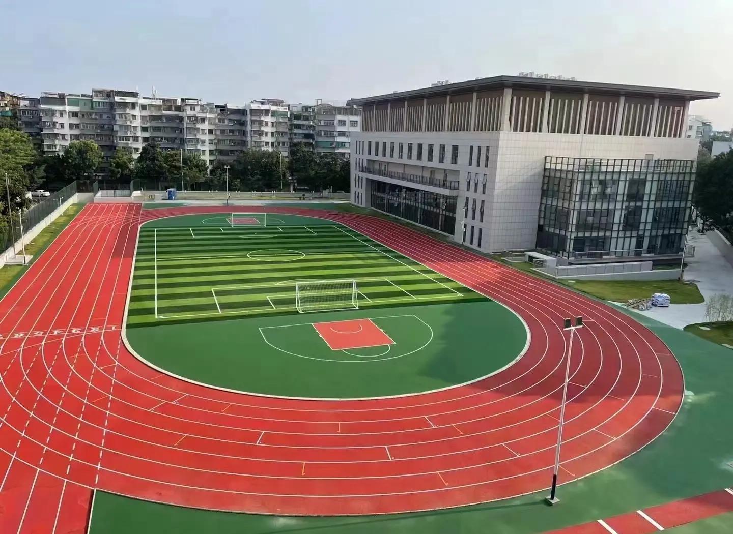 图木舒克市学校塑胶跑道塑胶篮球场 - 哪里好
